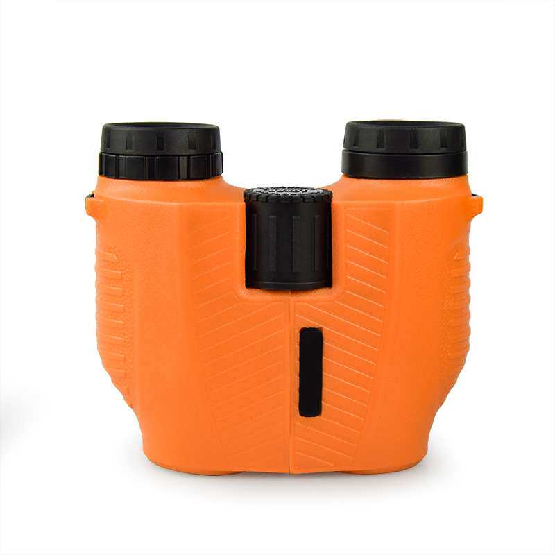 亚马逊新品10×25儿童双筒望远镜户外小巧便携紧凑型光学望眼镜