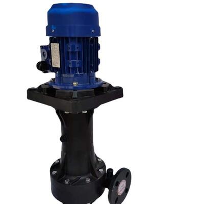 UV漆立式耐酸碱化工泵YHL750-40惠州沃德耐腐材质管道增压离心泵