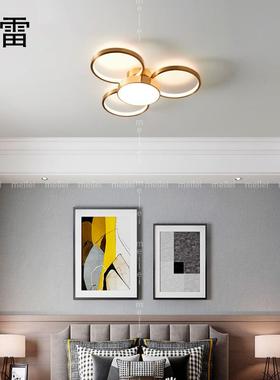 全铜后现代吸顶灯创意个性客厅北欧灯具简约轻奢过道卧室led灯饰