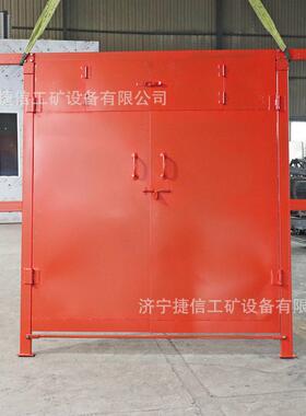 矿用防火栅栏门防水防火两用门MMB800*1600mm井下阻燃防护密闭门