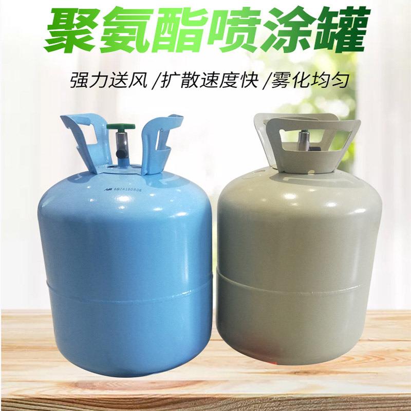 厂家直供1:1聚氨酯喷涂罐填充堵漏墙体保温黑白料组合发泡设备