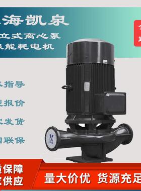 上海凯泉65口径L3KW4KW5.5KW立式管道循环泵供暖补水泵增压泵