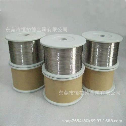 专业各类电阻合金80Ni20Cr镍铬合金线90Ni10Cr合金丝0.04/0,05多