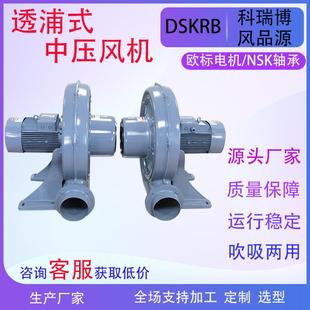 125A透浦式 100AH耐高温鼓风机CX 中压风机2.2KW 75A中压风机CX