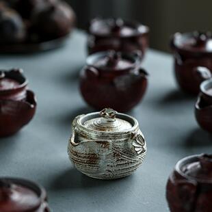 晴先生故宫红回流南蛮烧急須浅本鹤山之徒岡安宫山人廣宗宝瓶茶壶