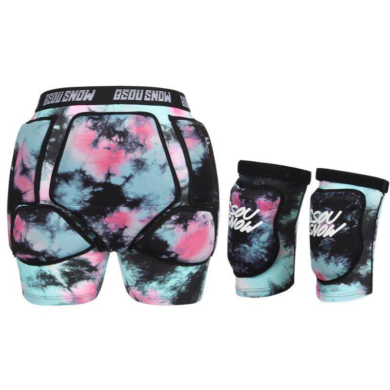 新款滑雪护具套装全套护膝防摔垫女士单板双板户外装备滑雪护臀男