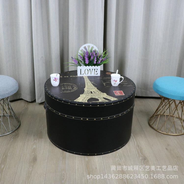 欧式现代简约迷你休闲小圆桌 整装小茶几小圆桌