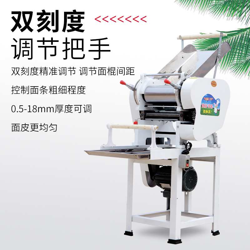 家用面条机商用多功能水果蔬菜鲜饺子皮机大型不锈钢全自动压面机