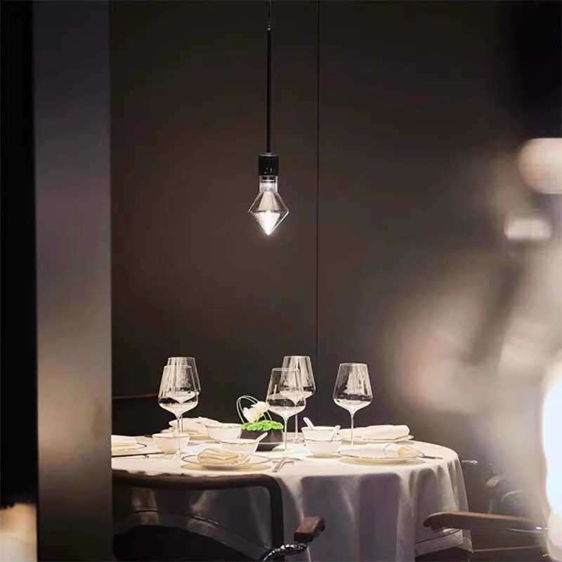 viabizzuno北欧设计师吊灯现代简约工装售楼部吧台吸顶餐厅小吊灯