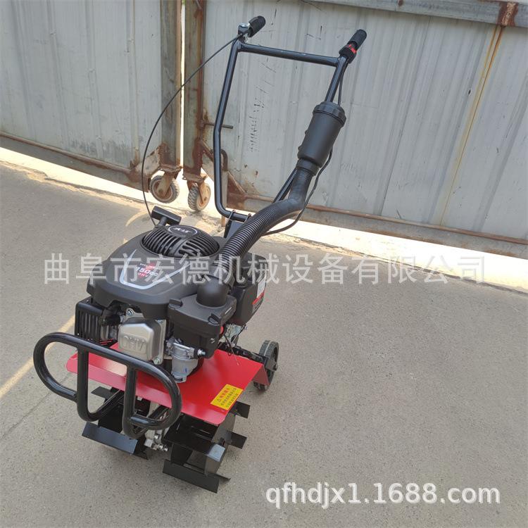 小型除草机四冲程手推式松土机果园大棚便携式锄草机