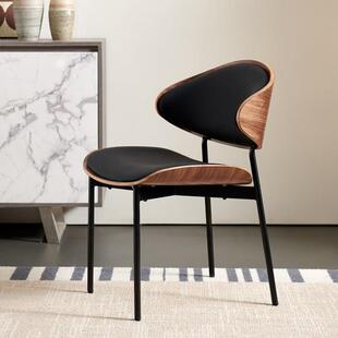 餐桌椅子家用小户型设计感轻奢高级舒服现代简约伊姆斯餐椅