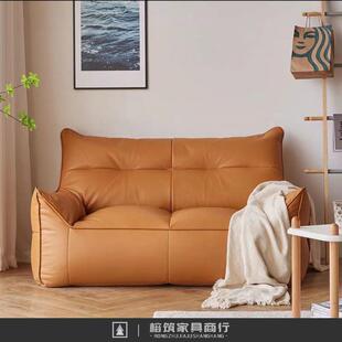 懒人沙发双人居家卧室豆袋榻榻米科技布防水防猫抓小户型地上沙发