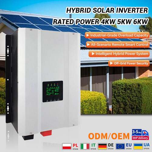 Hybrid Solar Inverter on Grid off Grid 4kw//6kw Support WIFI