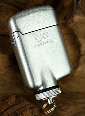 日本正版Windmill风车防风打火机铝壳耐冲击户外野外运动火机 JPW