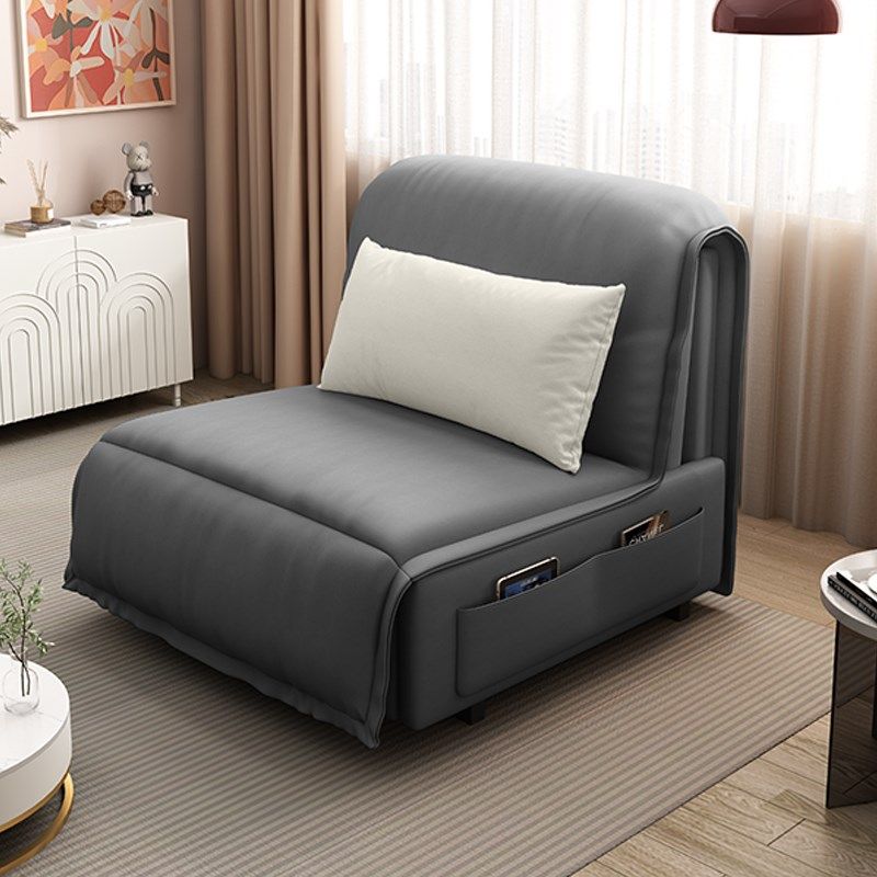 电动沙发床2024新款单人可折叠两用小户型多功能全自动智能伸缩床