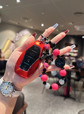 适用红旗钥匙套新款HS5/E-HS7/H9/H7/H5/EHS9HS3车包扣壳高档男女