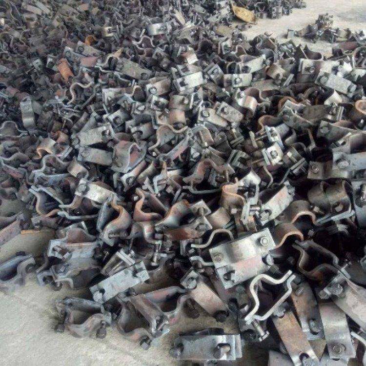 工矿件U型钢支卡缆煤矿钢支架U型卡配螺栓铁SVE路缆支护架卡架缆