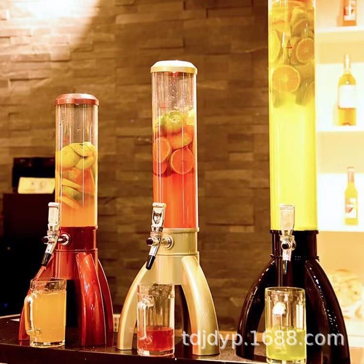 厂家直供三角款1头.5L/2L858/3L光带龙酒炮酒柱吧酒KTV各种发颜色