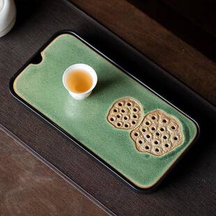 元记蓄水家茶盘TLU用小型干泡台客厅储水沥水泡套茶兮小托盘2025