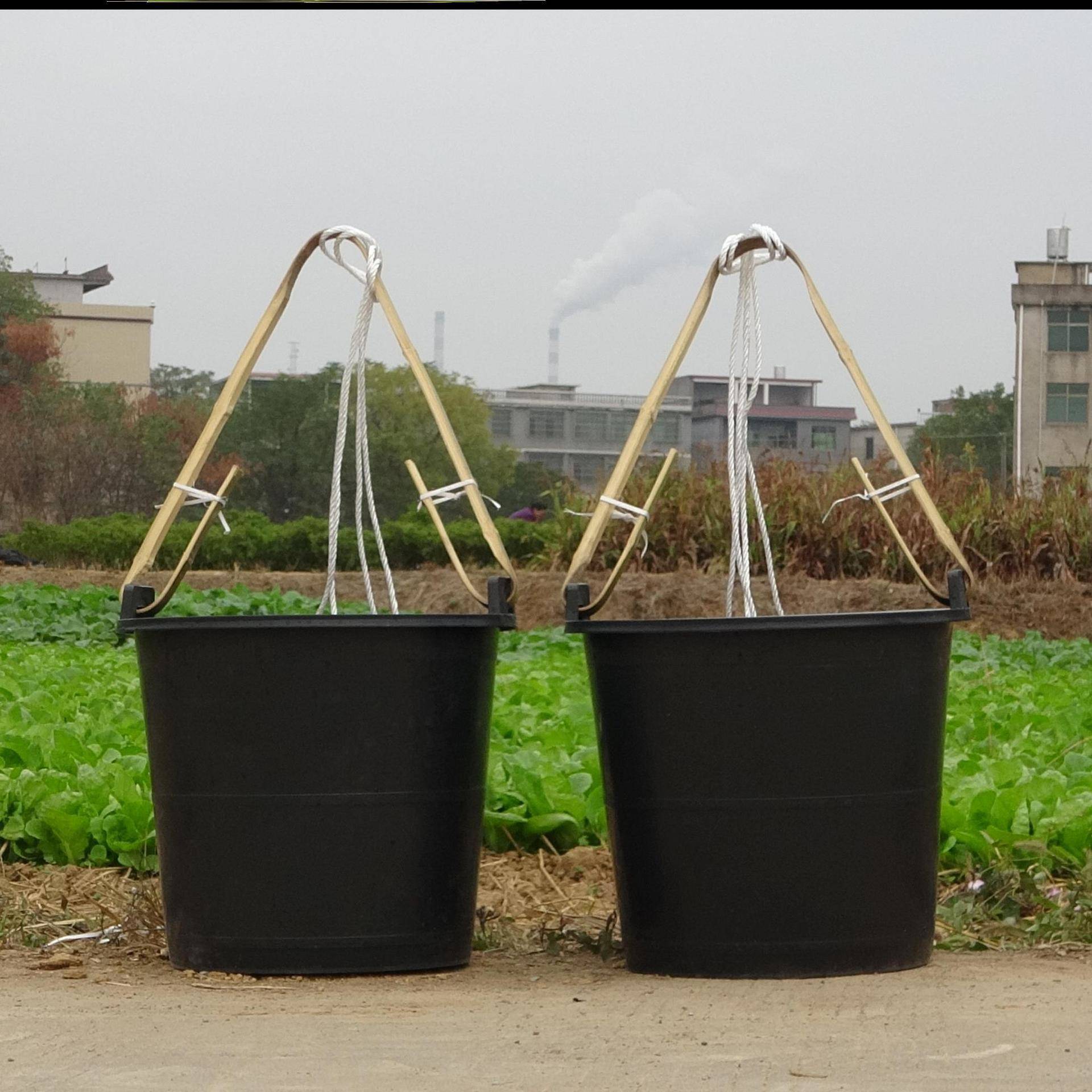 Ehd农盆用浇胶菜蜂水桶牛筋147桶粪桶尿桶挑水桶种菜桶诱桶花耐摔
