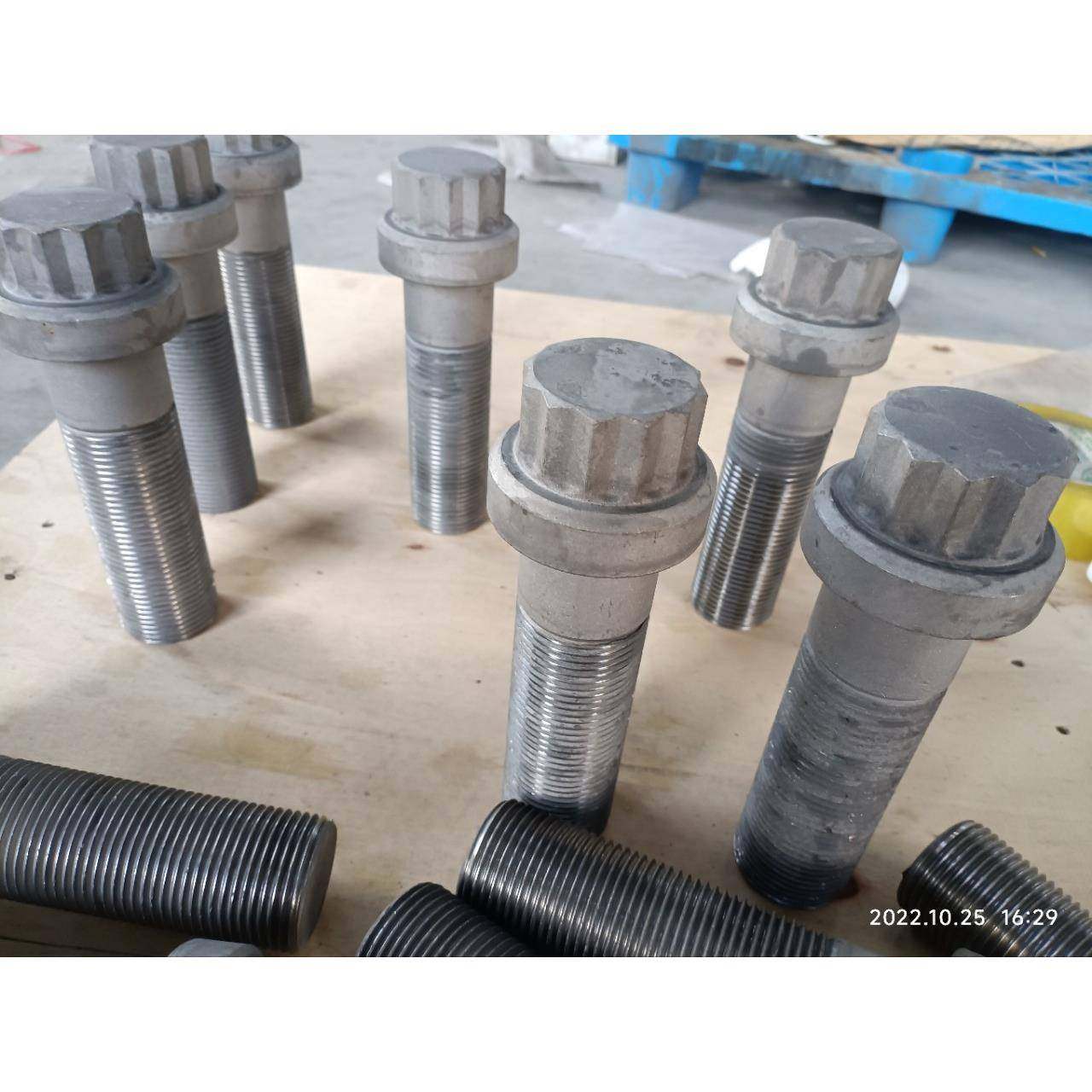 Nimon2ic80AWLK2.945G12角法兰螺栓高温合金螺栓螺母H2080