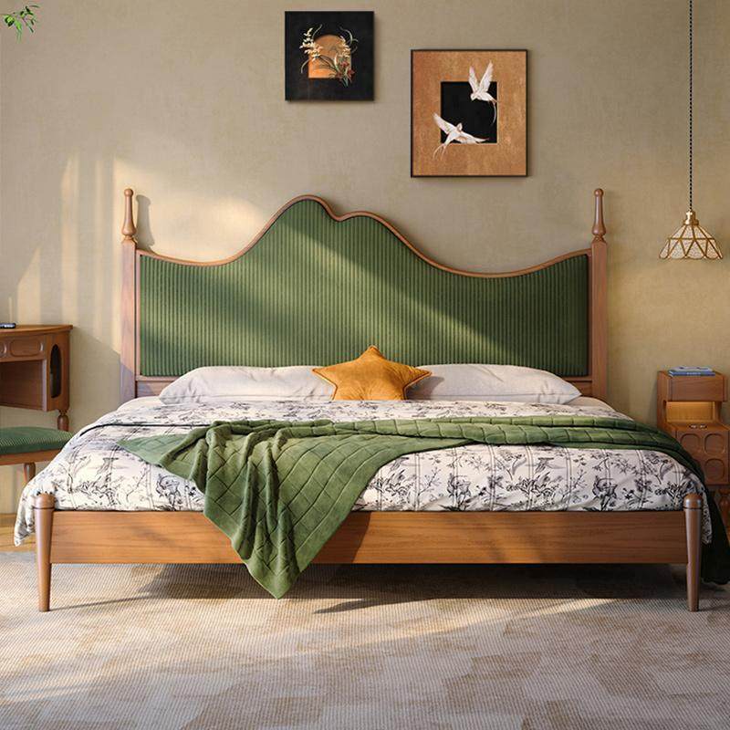 法式复古8实木床中古风公主床人床双1SSP.5米1.米婚床床软包可