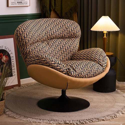 轻奢计师BXW沙发蛋壳椅客式厅阳台家用现代人沙发极简懒意旋转设