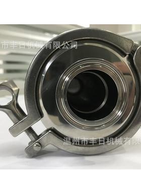 管过滤304器卫生道级不钢过滤器污水锈过滤器XJC精密直通过滤器