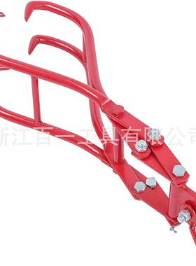 重LEH28、32英原寸4爪木起重钳实心钢爪钩钢钳搬运工型具伐木钩