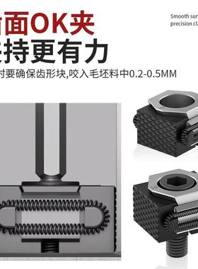 夹气动夹具K多IFD工位双向撑膨胀O夹内工装带齿面侧固