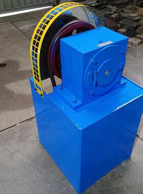 电动大度棚套管不全锈钢缩YTSG-80机管管材对接机械设备自动锥缩