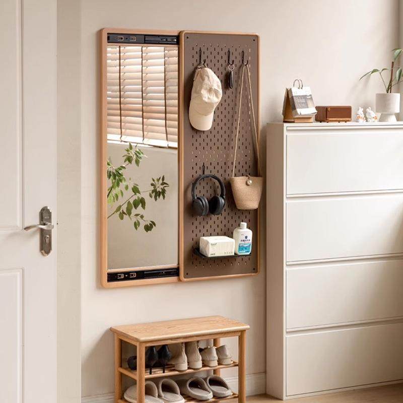 伊实木洞洞板穿镜一体家贴用衣舜隐59248形推拉换衣镜壁挂墙全身,美容美体仪器,其它面部美容工具配件,淘宝优惠券,粉丝福利购,淘宝优惠卷