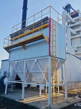 500袋烘塔气脉冲KLF布袋除尘器沙克龙旋风除尘器间粉干车尘烟收集