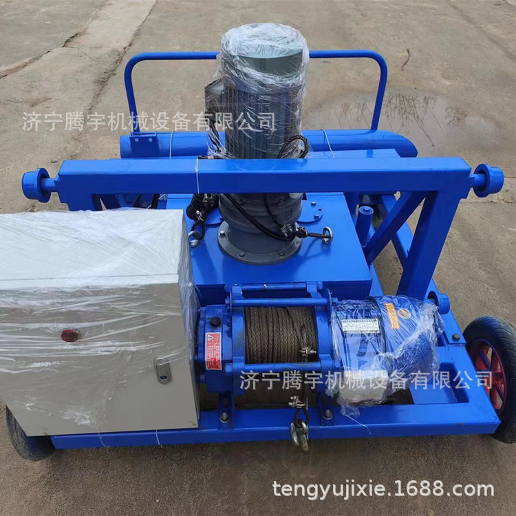 腾宇橡胶管穿管机 80型的报价箱梁用穿管机厂家 90型橡胶棒穿管机