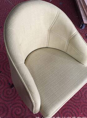 酒店客房写字椅化接妆椅布艺休待闲椅吧椅餐70660椅餐厅大堂椅软