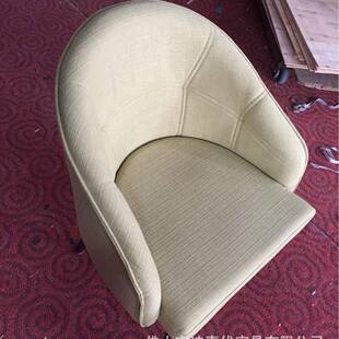 酒店客房写字椅化接妆椅布艺休待闲椅吧椅餐70660椅餐厅大堂椅软