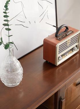 全实视木电柜现代简约小户柜子sw628轻客厅家具地奢柜型新中式电