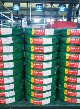 厂家高压电线B389V股R国铜芯多股单软标电线家用修家装装电线