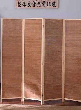 屏风隔板断竹儿童风幼儿园简编易办公室遮挡72392挡客厅移动小屏