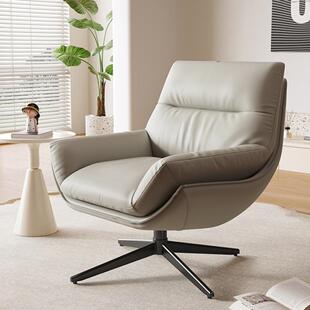 懒约现人代劳无品牌/伦斯简旋转椅家用客厅轻奢感单商用人休闲沙