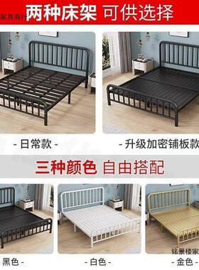 铁床代约现经ZBT济型1艺简.5米双人1.8m儿童铁床出租屋欧式单人床