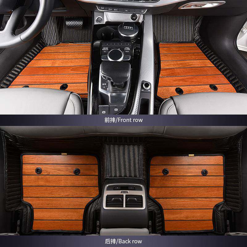 适用哈弗H6/H2S/M6/H4/H7H8F5F7x魏派VV567长城炮风骏实木汽脚垫