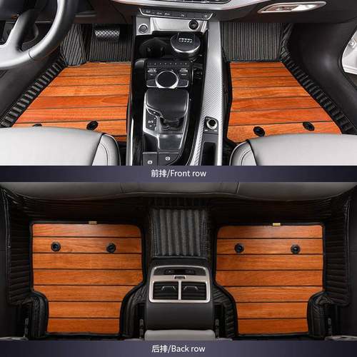 适用哈弗H6/H2S/M6/H4/H7H8F5F7x魏派VV567长城炮风骏实木汽脚垫