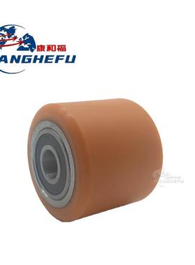 61608501104承载轮适用于林德T20APHP-1157电动叉车配件PU前轮