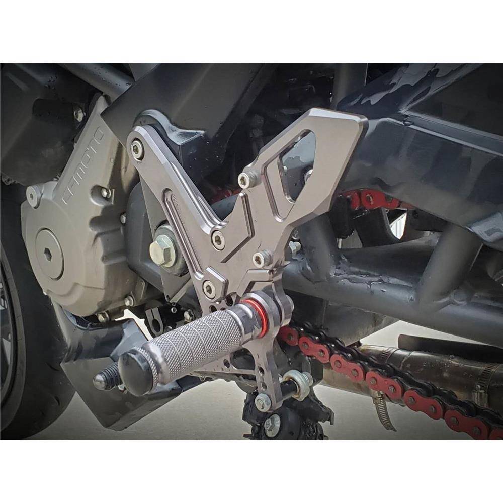 春风250NK250SR改装升高脚踏换挡刹车杆支架总成