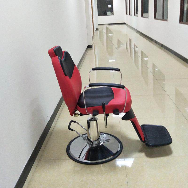 厂光家直销B1088旋转升降圆盘现代简约铝合可金理发网红椅子客人