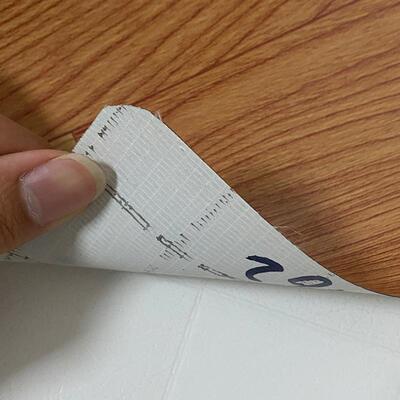 0.5mm白网格底地板2m革2m5水*泥地面贴WBT实心耐磨防水塑料地毯地