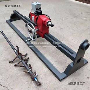 过钻孔机水路钻自动台式穿管道打横向铺管机孔改造圆机孔90689专