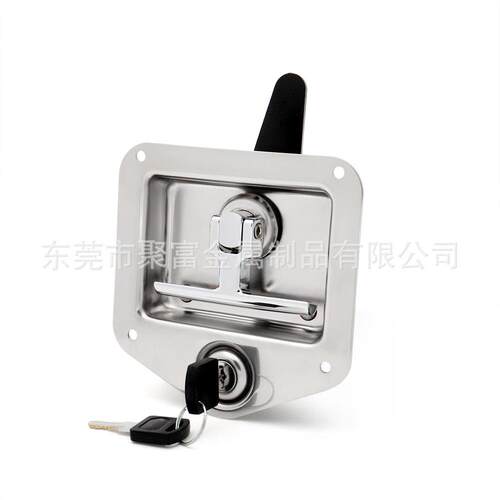 304不锈钢工程车防水车防尘电柜汽车门SS6202锁拖车门锁房锁五金