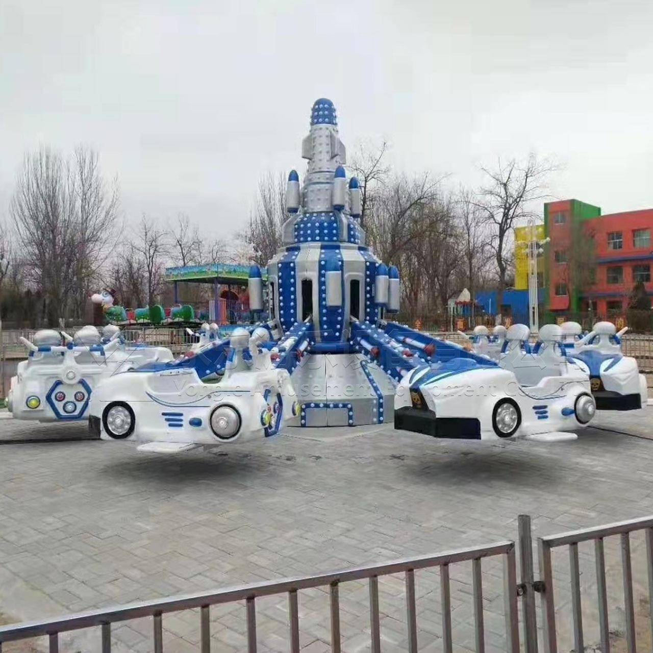转户外8旋转自控臂16人控飞车游乐飞设备广场儿童旋升降自自控机